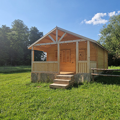 Widok na domek